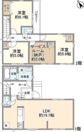 Ｋｏｌｅｔ柏逆井＃１０の物件間取画像